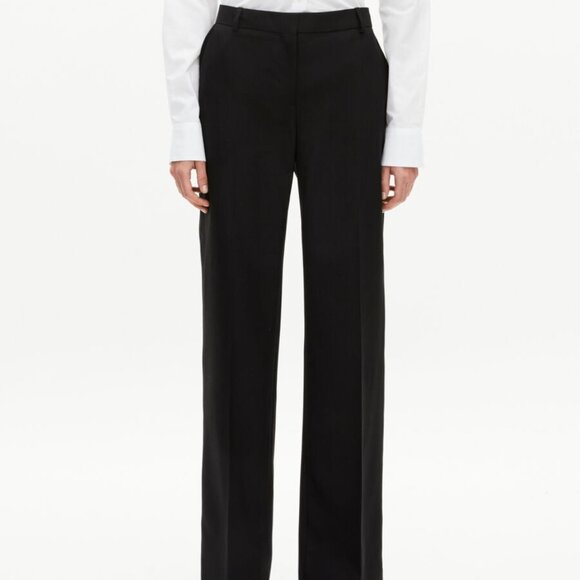 The Kooples Pants - The Kooples Black Dress Pant with satin stripe